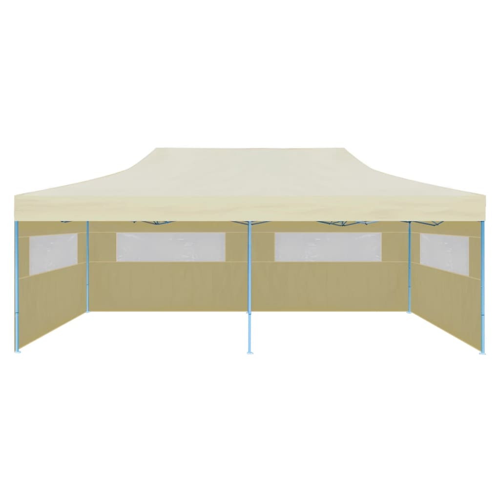 Pop-Up-Partyzelt Faltbar Creme 3×6 m - Pavillons &