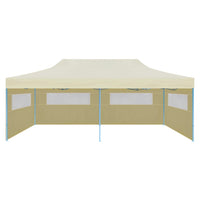 Pop-Up-Partyzelt Faltbar Creme 3×6 m - Pavillons &