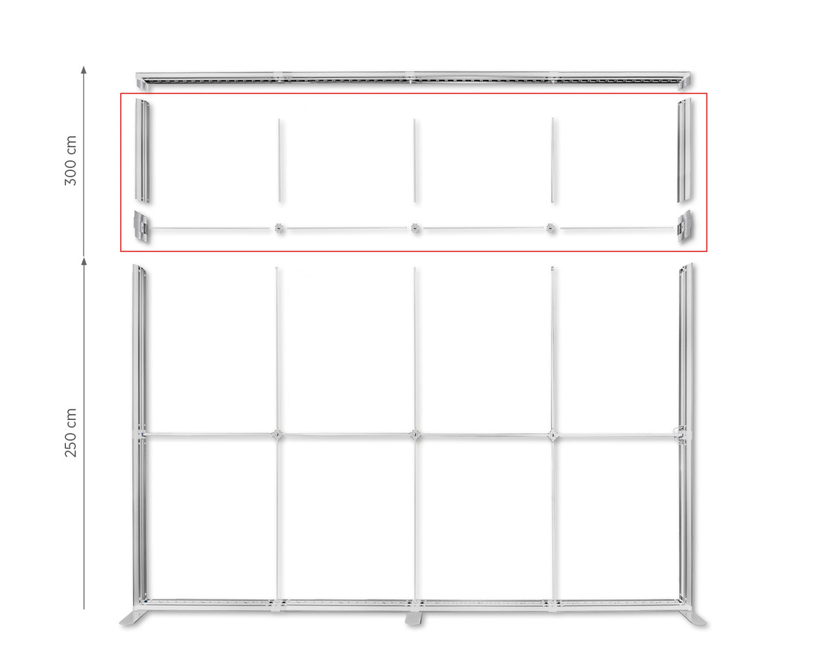 Erhöhung für LUNIX™ 400x250 cm