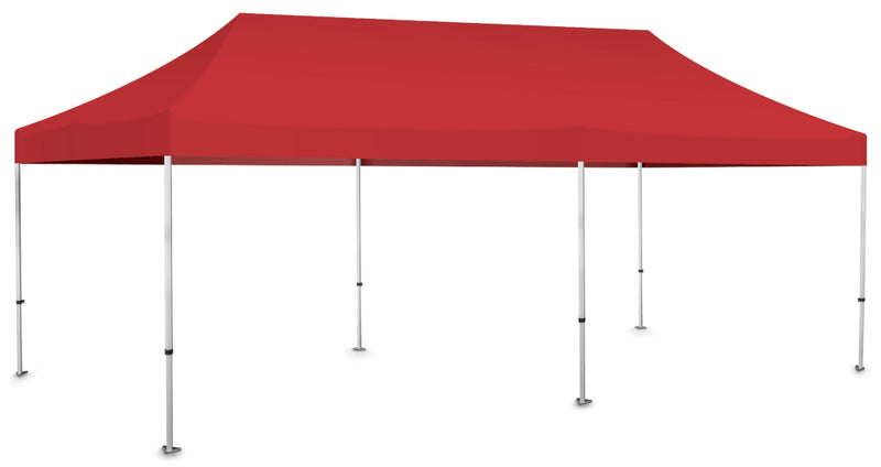 Dach für Zeltgestell 3x6 - rot-0