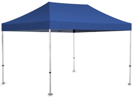 Zeltdach für Faltzeltgestell 3x4,5 - blau