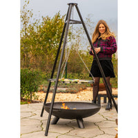 RedFire Dreibein Grill Schwarz 172 cm BBQ TRIPOD - Grills