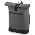 Roll Top Backpack - grau / schwarz Handtaschen