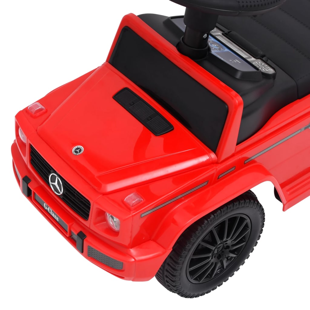 Rutschauto Mercedes-Benz G63 Rot - Lauflernwagen & Rutsch-