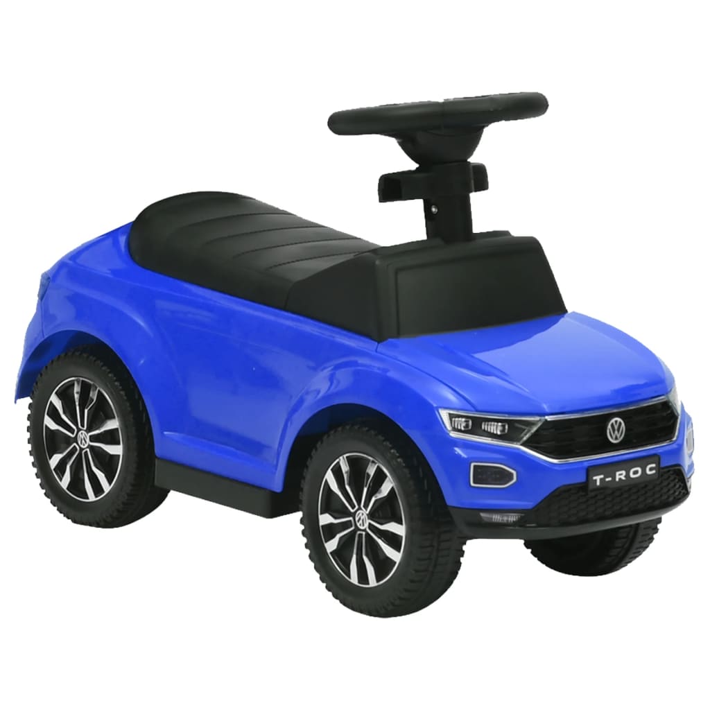 Rutschauto Volkswagen T-Roc Blau - Lauflernwagen & Rutsch-