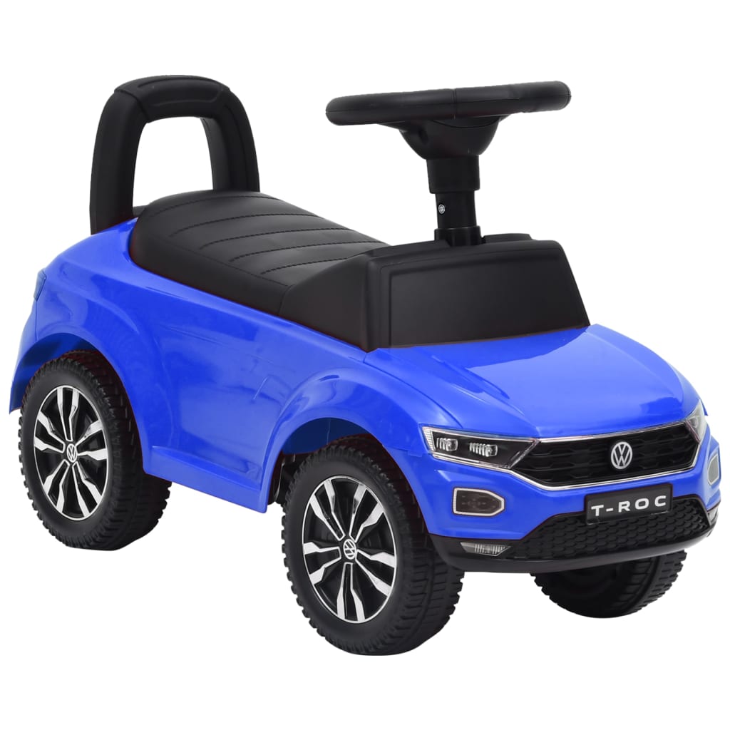 Rutschauto Volkswagen T-Roc Blau - Lauflernwagen & Rutsch-