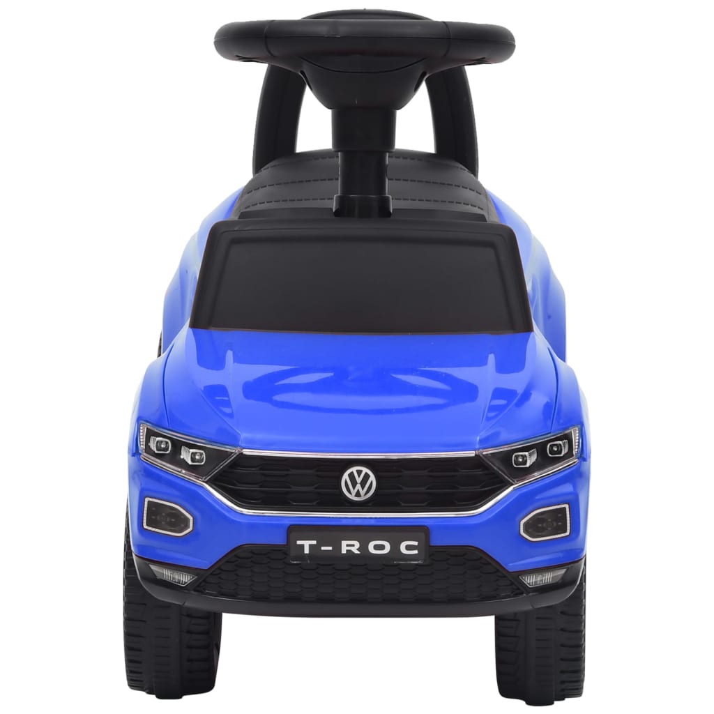 Rutschauto Volkswagen T-Roc Blau - Lauflernwagen & Rutsch-