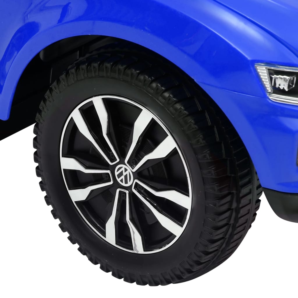 Rutschauto Volkswagen T-Roc Blau - Lauflernwagen & Rutsch-