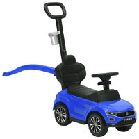 Rutschauto Volkswagen T-Roc Blau - Lauflernwagen & Rutsch-