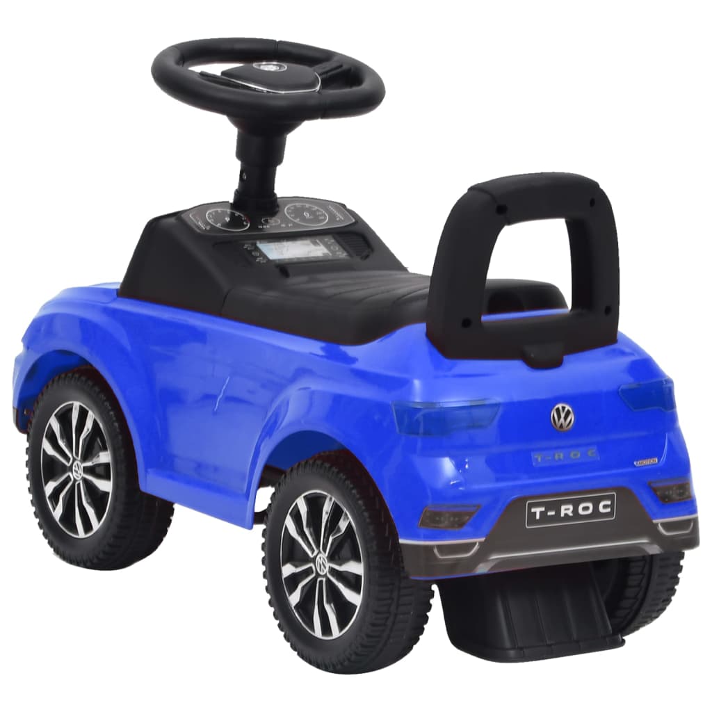 Rutschauto Volkswagen T-Roc Blau - Lauflernwagen & Rutsch-