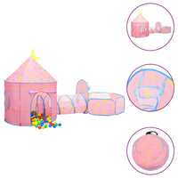 Spielzelt für Kinder Rosa 301x120x128 cm - Spielzelte &