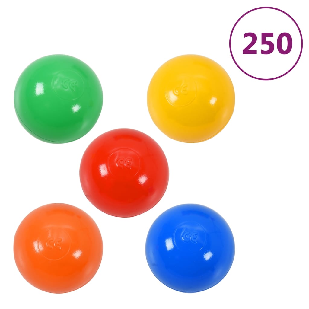 Spielzelt in Elefanten-Form mit 250 Bällen Grau 174x86x101