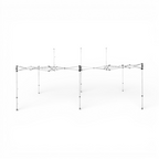 Zeltrahmen aus Aluminium "Everest" 3x6 (in einer Tasche auf Rädern)-9