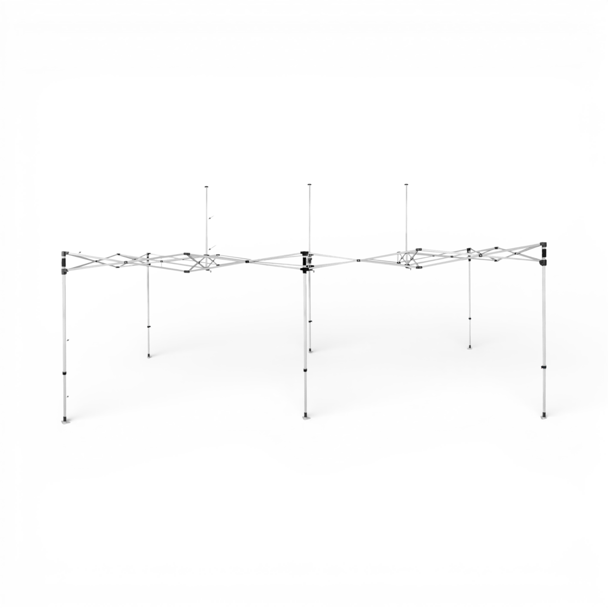 Zeltrahmen aus Aluminium "Everest" 3x6 (in einer Tasche auf Rädern)-9