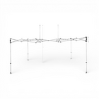 Zeltrahmen aus Aluminium "Everest" 3x4,5 (in einer Tasche auf Rädern)-9