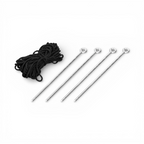 Zeltrahmen aus Aluminium "Everest" 3x4,5 (in einer Tasche auf Rädern)-7