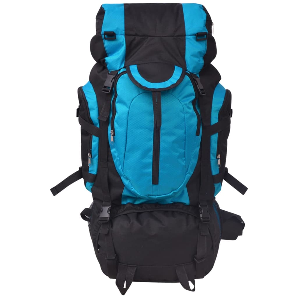 Wanderrucksack XXL 75 L schwarz und blau - Rucksäcke