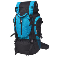 Wanderrucksack XXL 75 L schwarz und blau - Rucksäcke