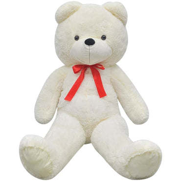 Weicher XXL-Plüsch-Teddybär Weiß 135 cm - Stofftiere