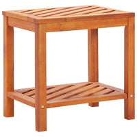 Beistelltisch Akazienholz Massiv 45 x 33 x 45 cm