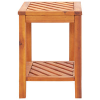 Beistelltisch Akazienholz Massiv 45 x 33 x 45 cm