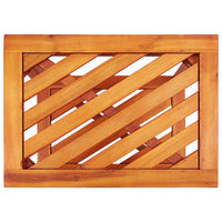 Beistelltisch Akazienholz Massiv 45 x 33 x 45 cm