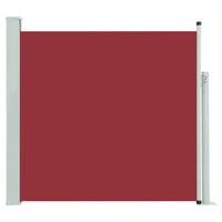 Ausziehbare Seitenmarkise 170×300 cm Rot