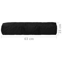 Camping-Zelt Iglu 650x240x190 cm 8 Personen Gelb