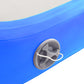 Aufblasbare Gymnastikmatte mit Pumpe 700x100x20 cm PVC Blau