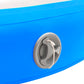 Aufblasbares Gymnastik-Kissen mit Pumpe 100x100x10 cm PVC Blau