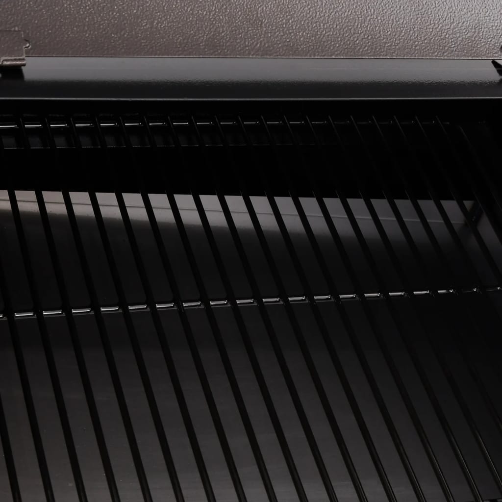 Pelletgrill Schwarz 94 cm Eisen