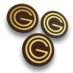 Untersetzer aus Filz mit deinem individuellem  Logo