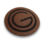 Untersetzer aus Filz mit deinem individuellem  Logo
