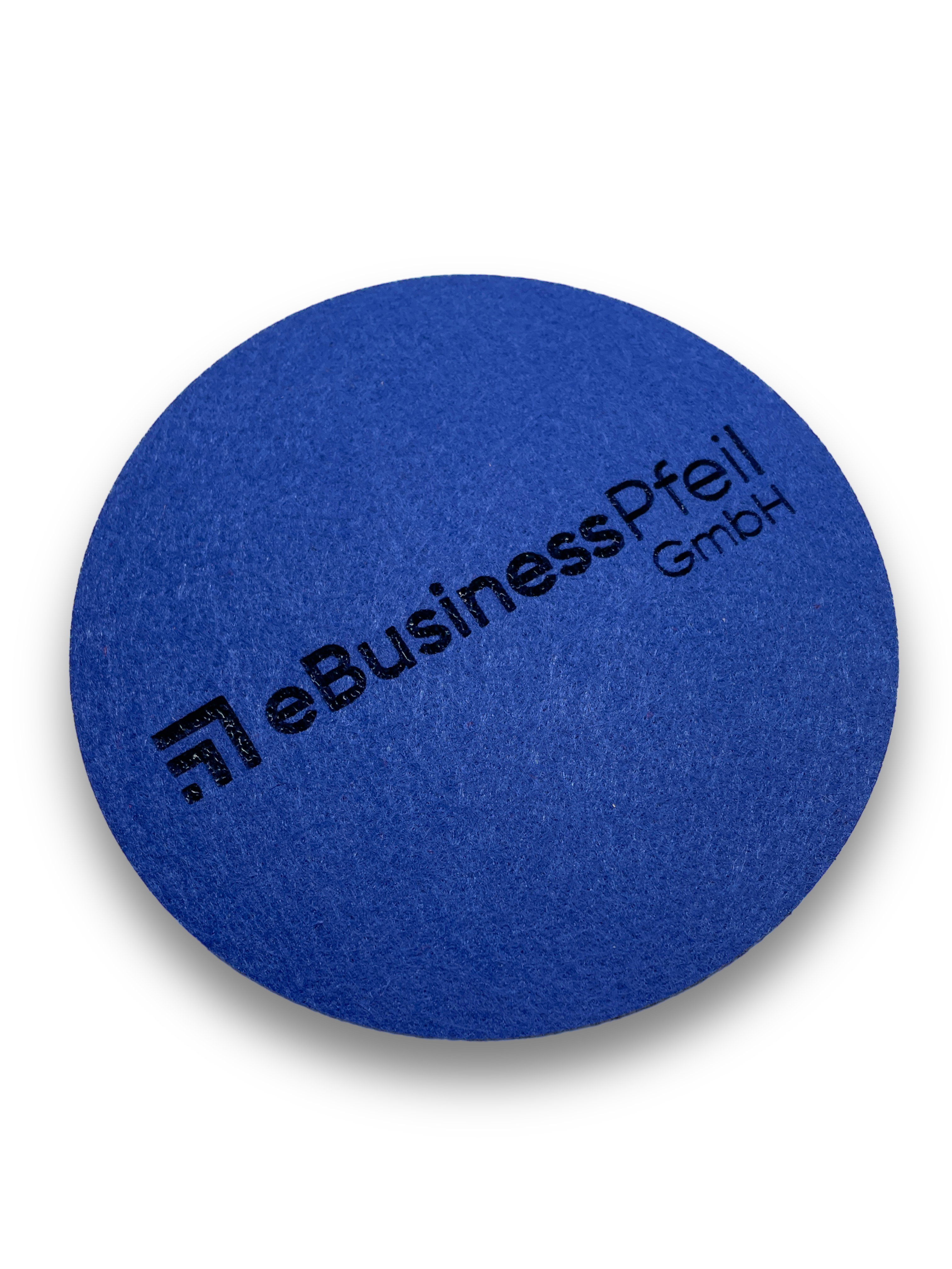 Untersetzer aus Filz mit deinem individuellem  Logo